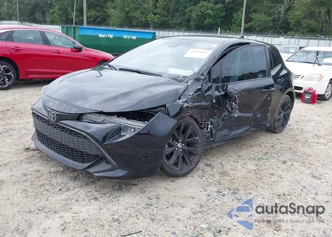 2020 Toyota Corolla Se Nightshade Edition from USA, damaged, VIN JTND4RBE5L3099884
